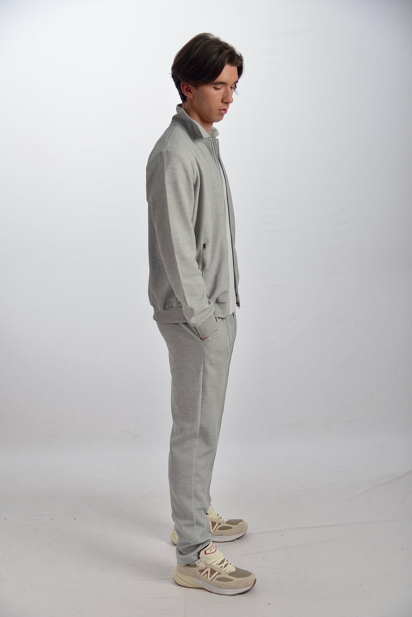 Minimalist Zip-Up Tracksuit