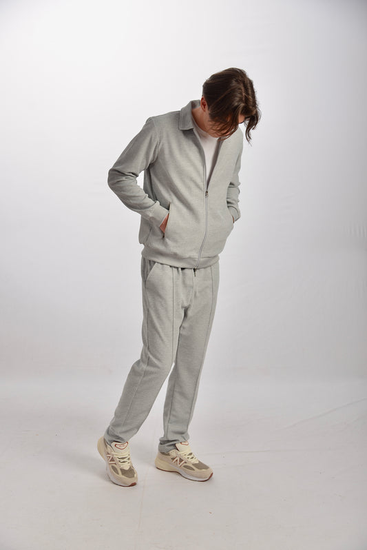 Minimalist Zip-Up Tracksuit